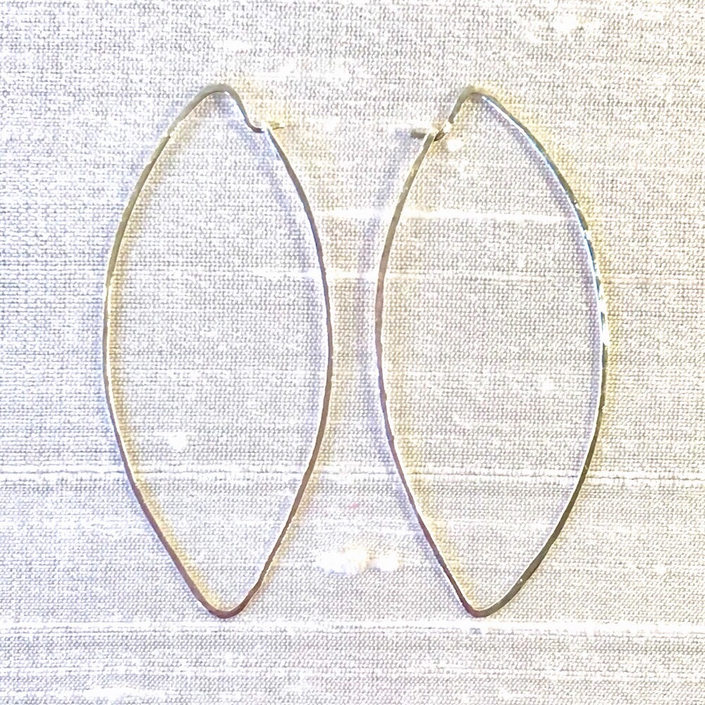 ◽️Sterling Silver Marquis Earrings ◽️